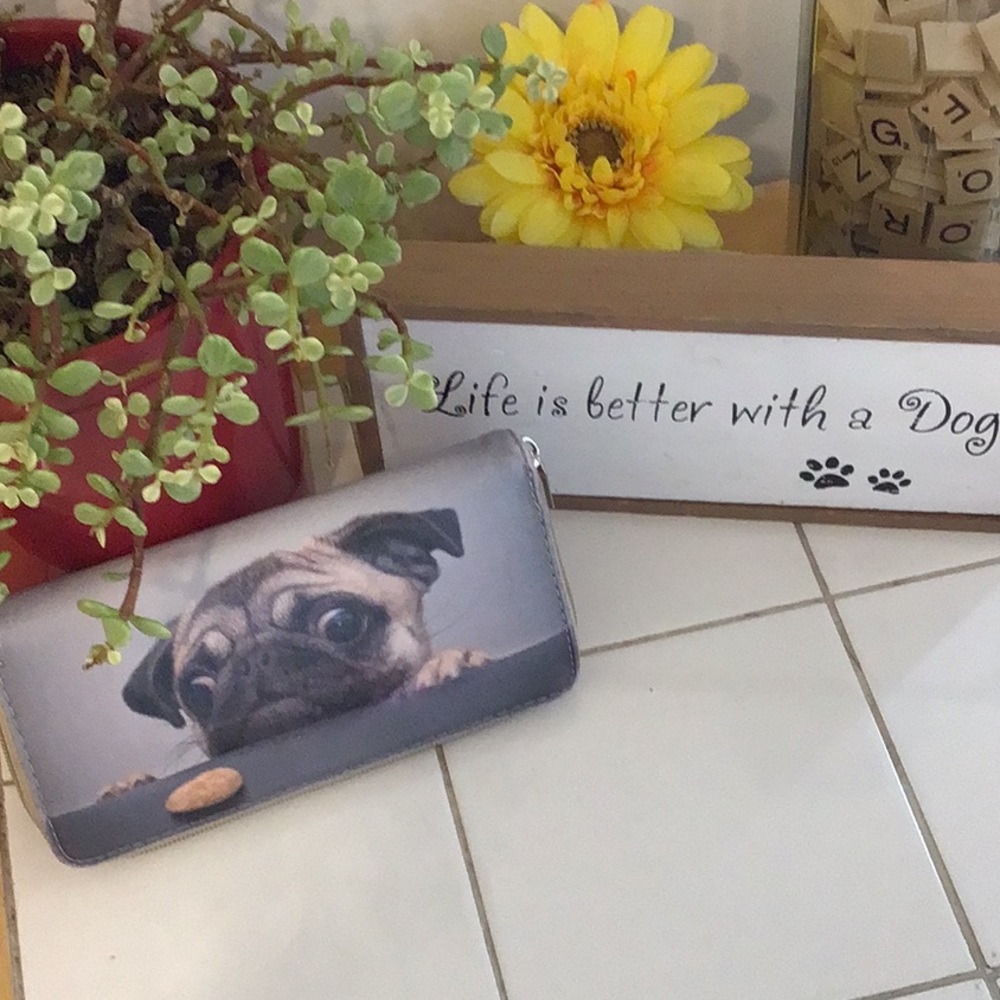Cute Pug Wallet
